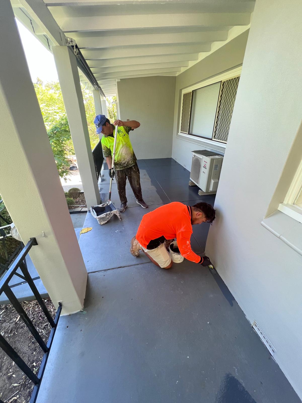 Concrete painting by WA Top Painters Perth