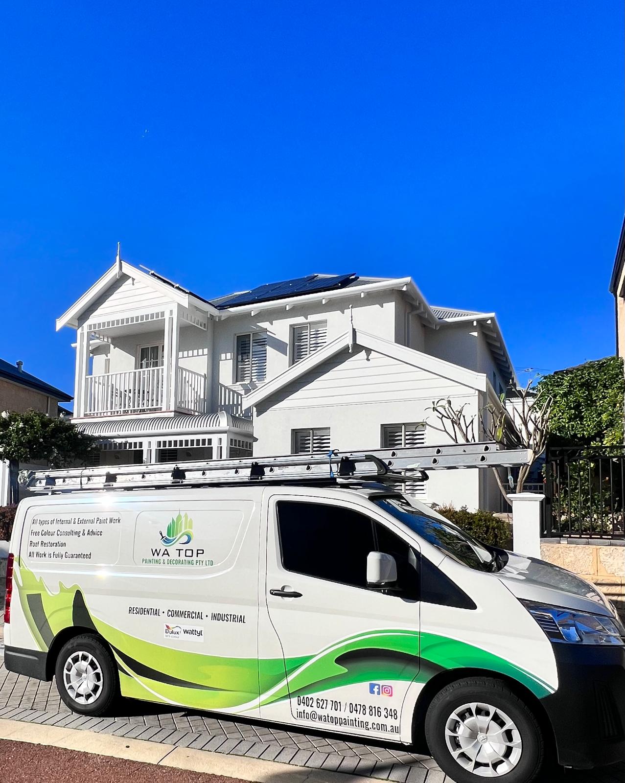 Exterior painting by WA Top Painters Perth